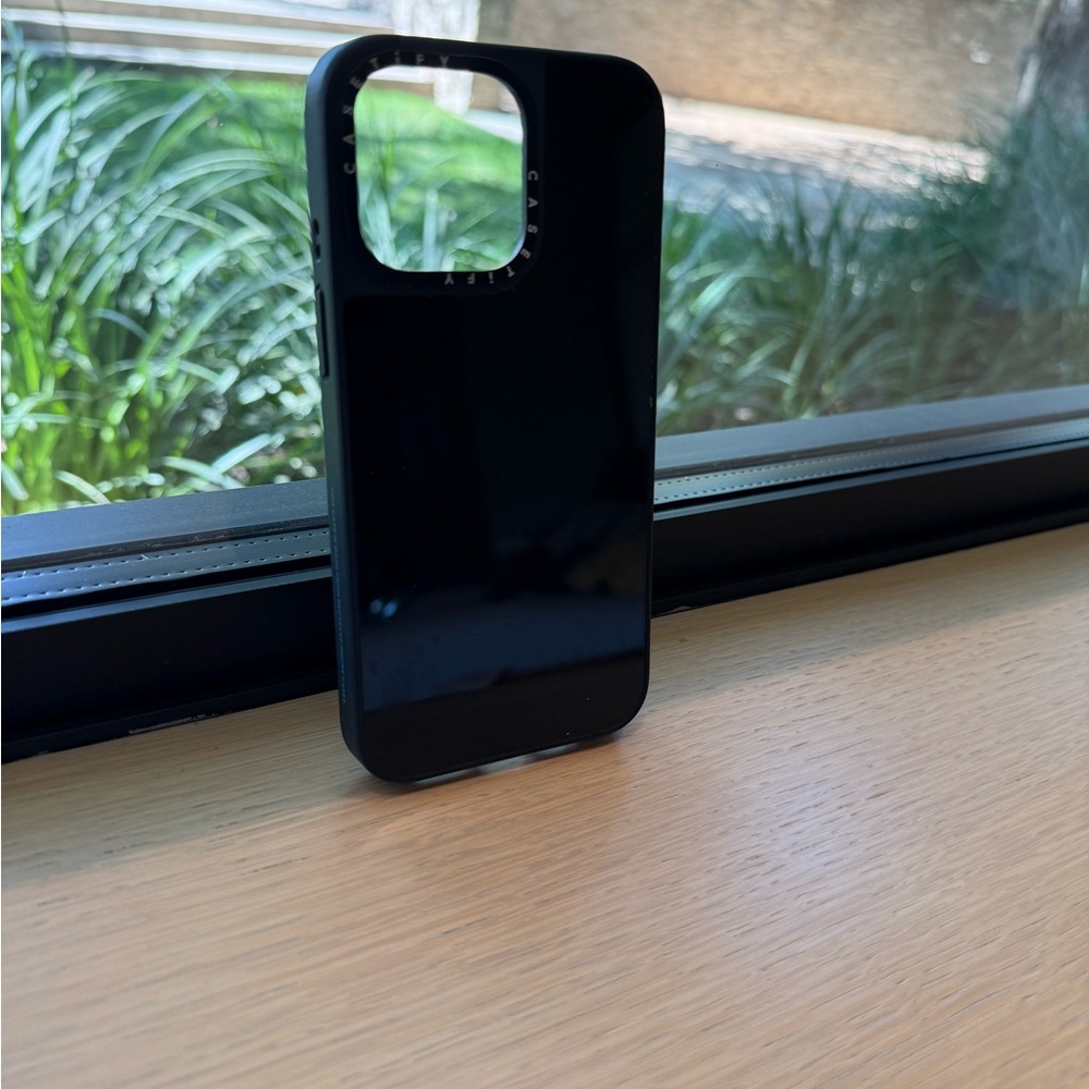 CASETiFY Black MagSafe iPhone Case